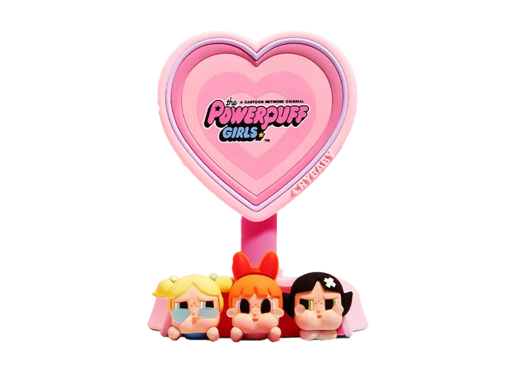 ポップマート CRYBABY × パワーパフ ガールズ モバイルスタンドの新品