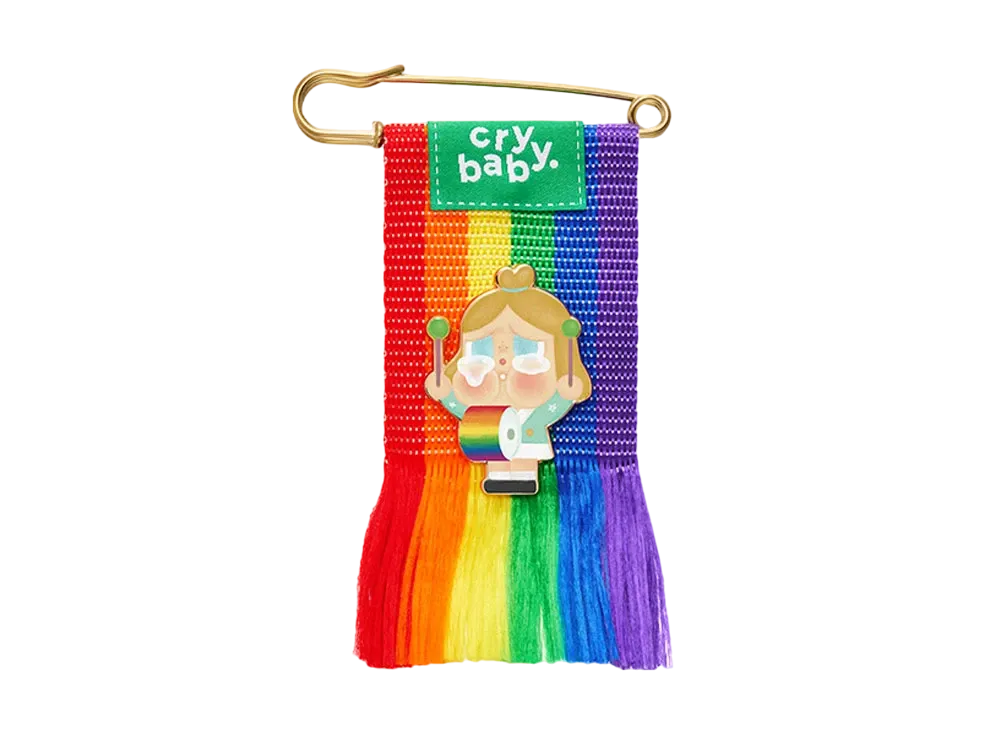 POP MART CRYBABY CHEER UP, BABY! Alloy Brooch (Drummer)