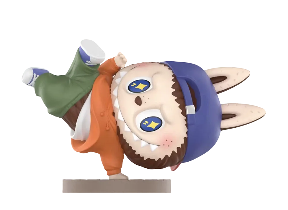 POP MART "Figurine" LABUBU Hip-hop Girl