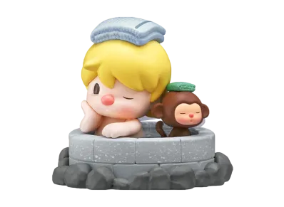 POP MART "Figurine" Sweet Bean Hot Spring Travel