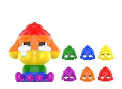 POP MART "Figurine" CRYBABY PRIDE PARADE