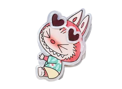 POP MART THE MONSTERS (LABUBU) Enchanted by the Seaside Hair Clip