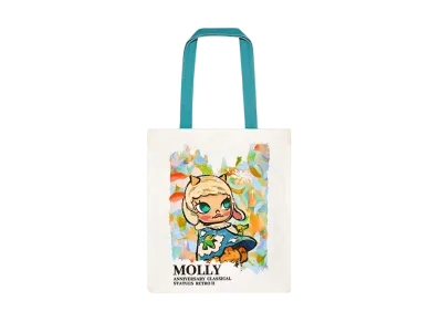 POP MART MOLLY Anniversary Classical Retro 2 Canvas Bag