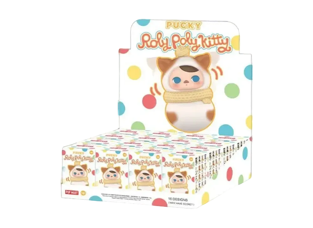 POP MART PUCKY Roly-Poly Kitty Series [Assortment Box]