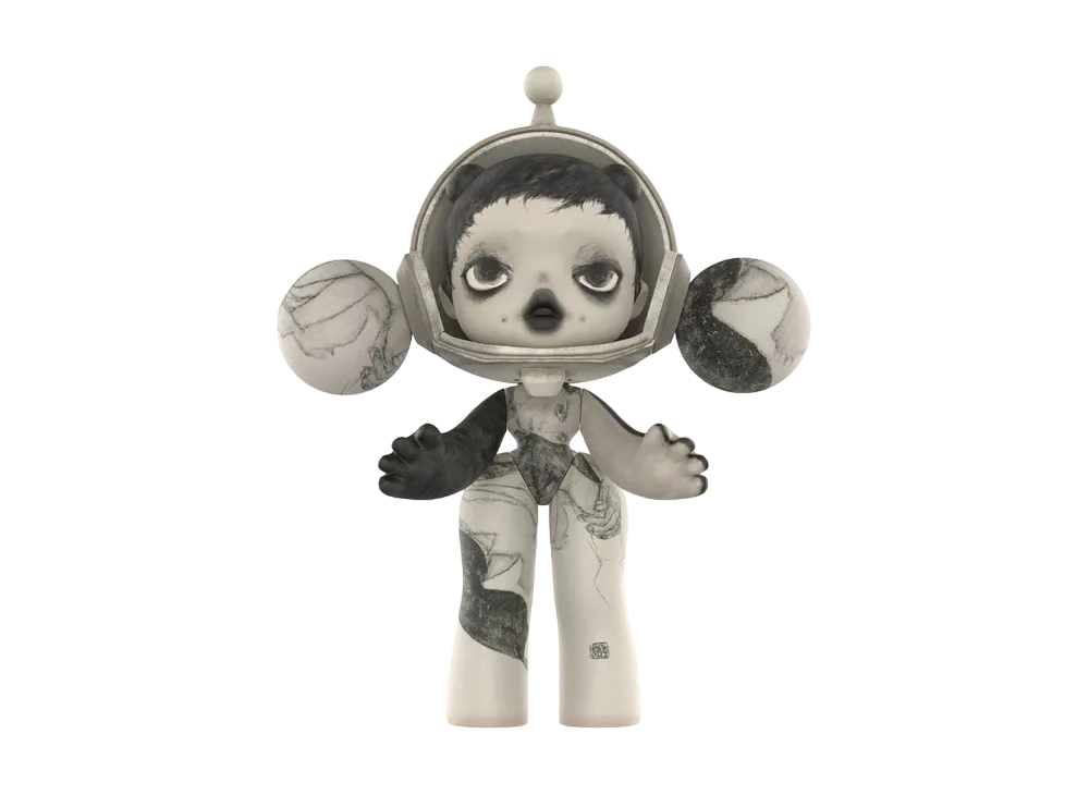 POP MART "MEGA COLLECTIONS" Alpha SKULLPANDA 1000% Egon Schiele