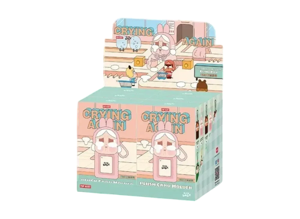 ポップマート CRYBABY Crying Again シリーズ カードホルダー