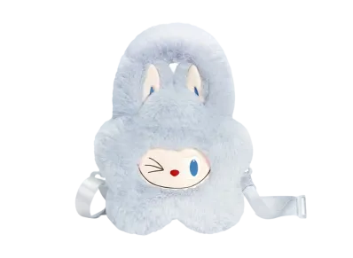 POP MART THE MONSTERS (LABUBU) Classic Series Plush Flower Bag Blue