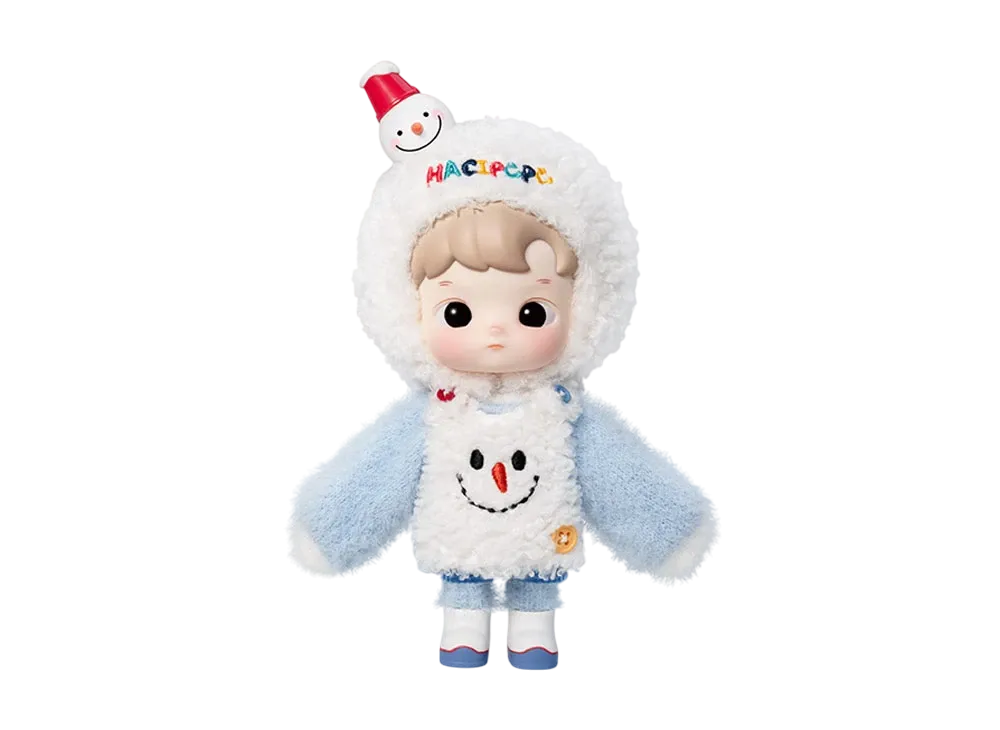 POP MART "BJD" HACIPUPU Snowman is Coming Action Figure