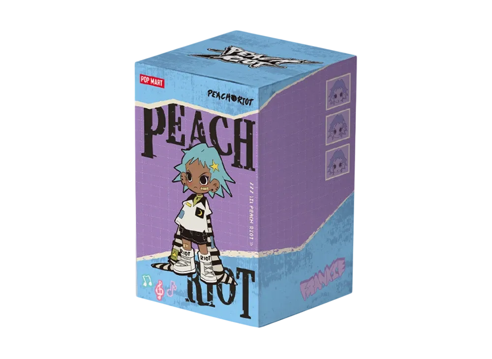 POP MART Lil Peach Riot Loading! Series Keychain FRANKIE