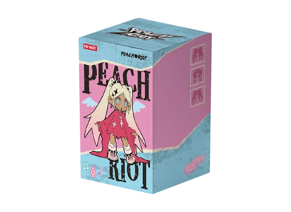 POP MART Lil Peach Riot Loading! Series Keychain POPPY