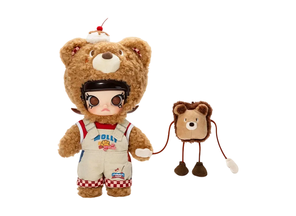 POP MART "Figurine" MOLLY Bear Bread 1/8 Action Figure