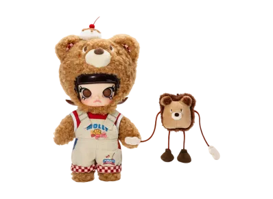 POP MART "Figurine" MOLLY Bear Bread 1/8 Action Figure