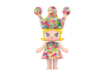 POP MART "MEGA COLLECTIONS" ROYAL MOLLY 1000% Huang Yuxing-Bubbles