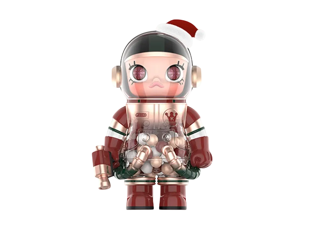 POP MART "MEGA COLLECTIONS" 400% SPACE MOLLY Christmas2024