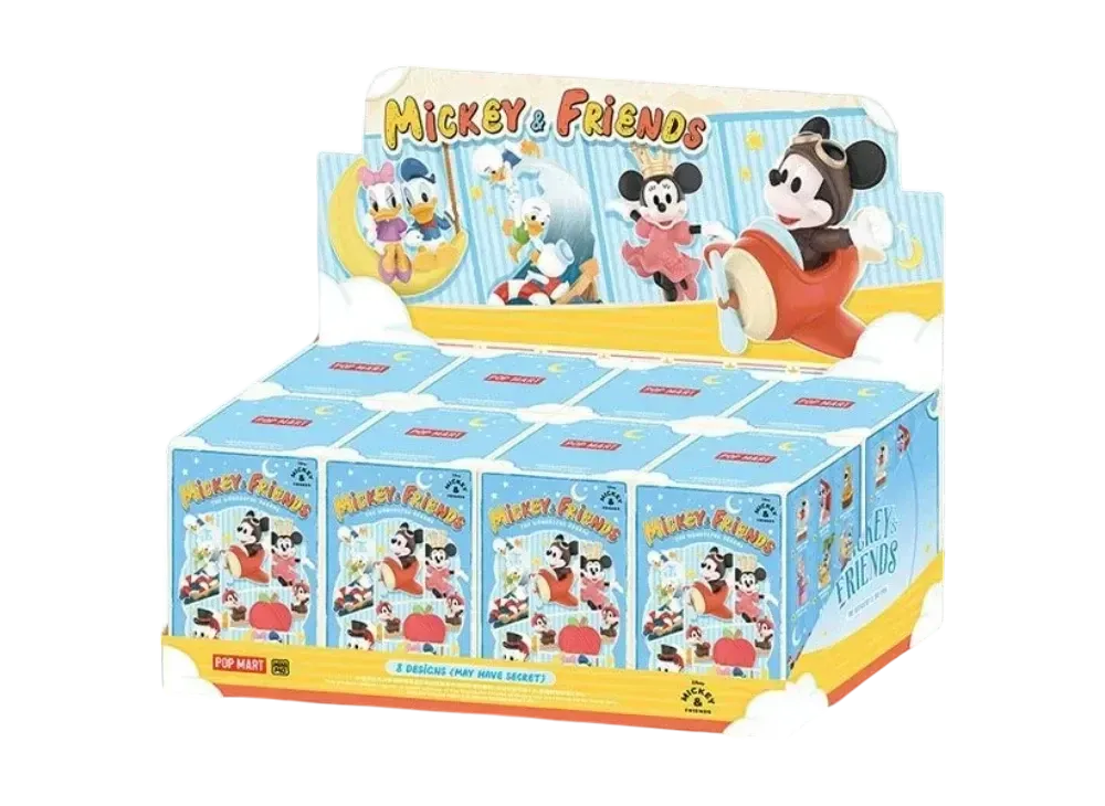 POP MART The Wonderful Dreams of Mickey and His Friends Series Scene Set [Assortment Box]