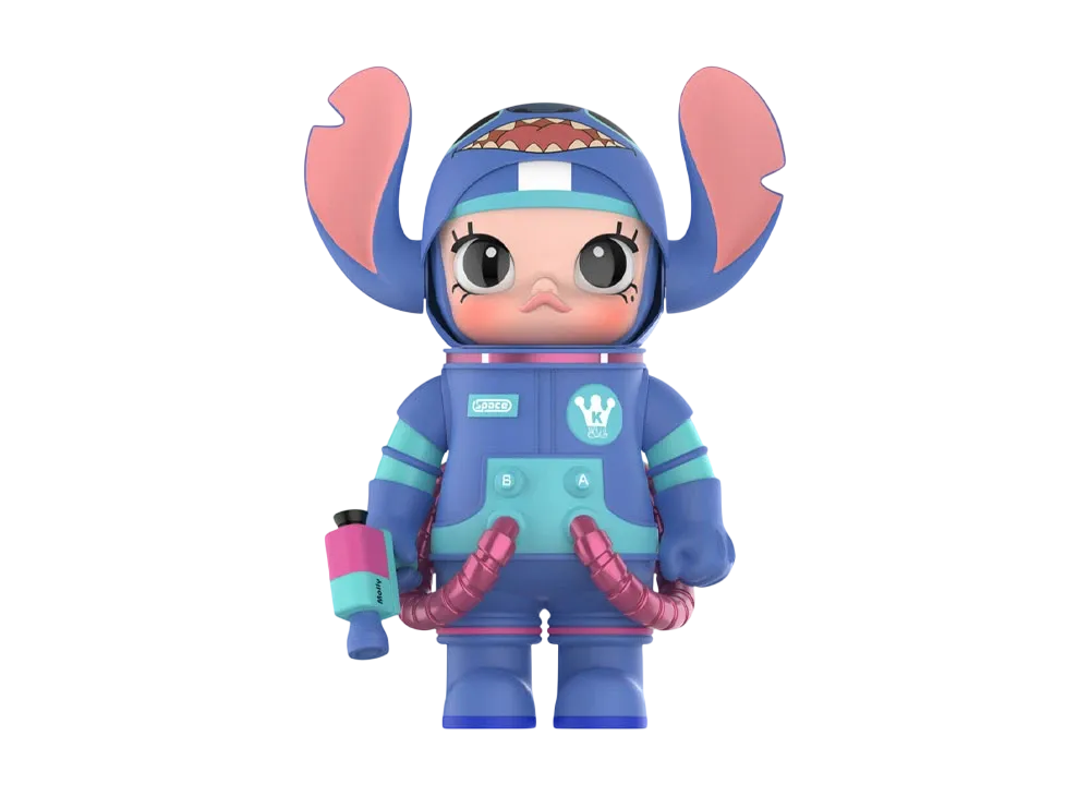 POP MART "MEGA COLLECTIONS" 1000% SPACE MOLLY Stitch