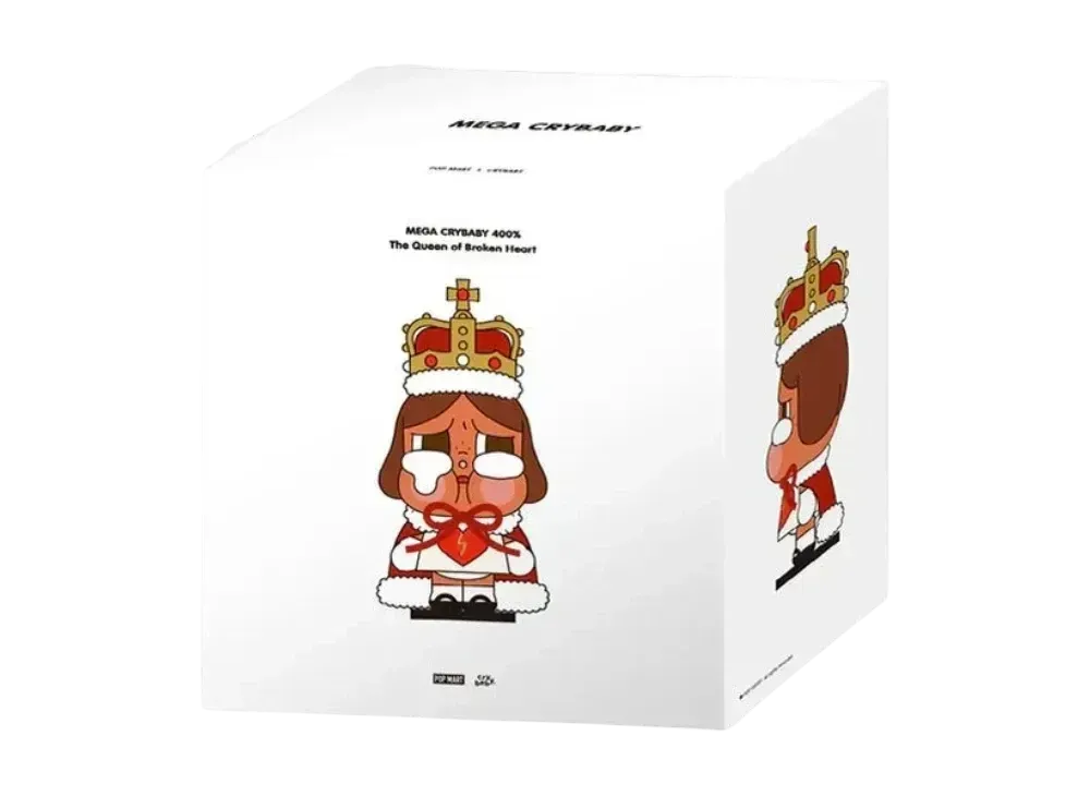 POP MART "MEGA COLLECTIONS" CRYBABY 400% The Queen of Broken Heart