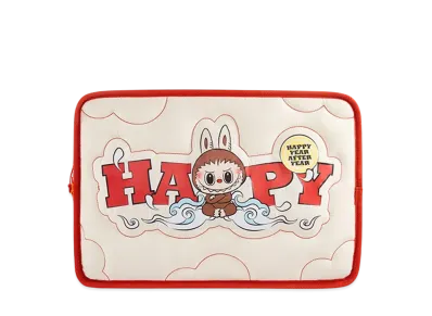 POP MART Wealthy Snake's New Year Celebration LABUBU Laptop Bag