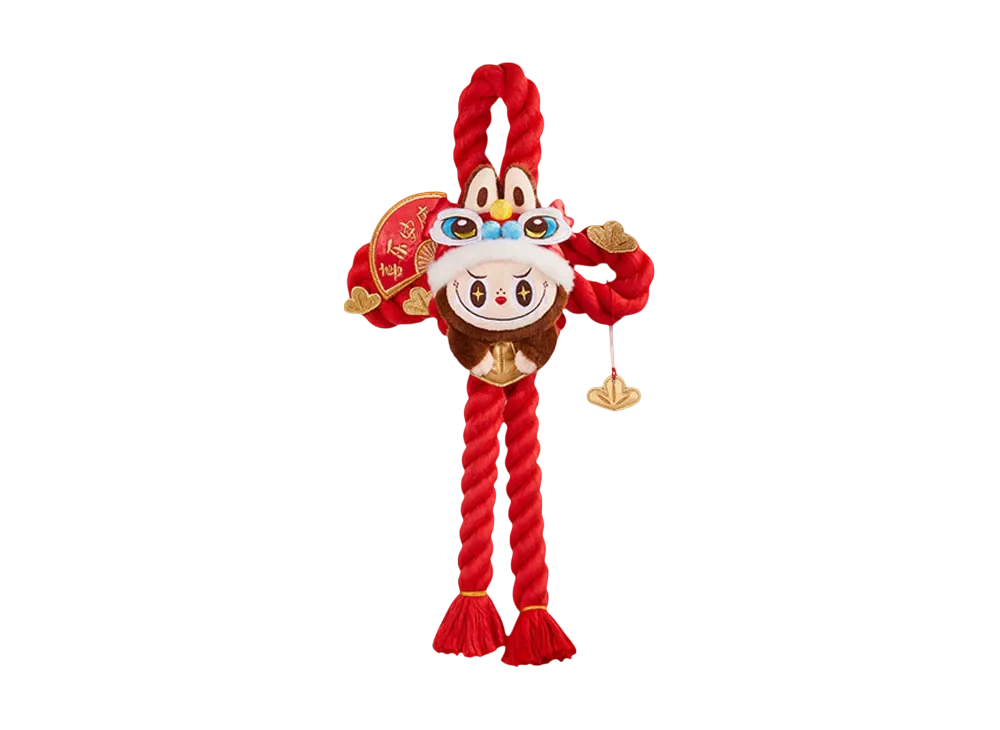 POP MART Wealthy Snake's New Year Celebration LABUBU Plush Door Decoration