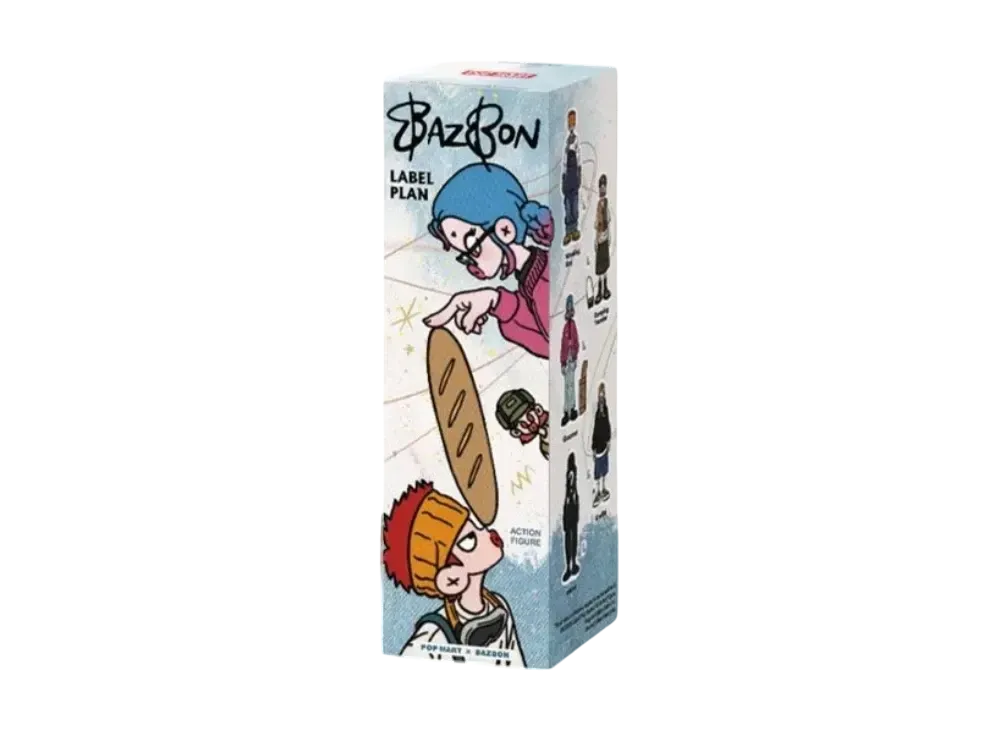 POP MART "BJD" BAZBON Label Plan Series 1/8 Action Figure [Piece]