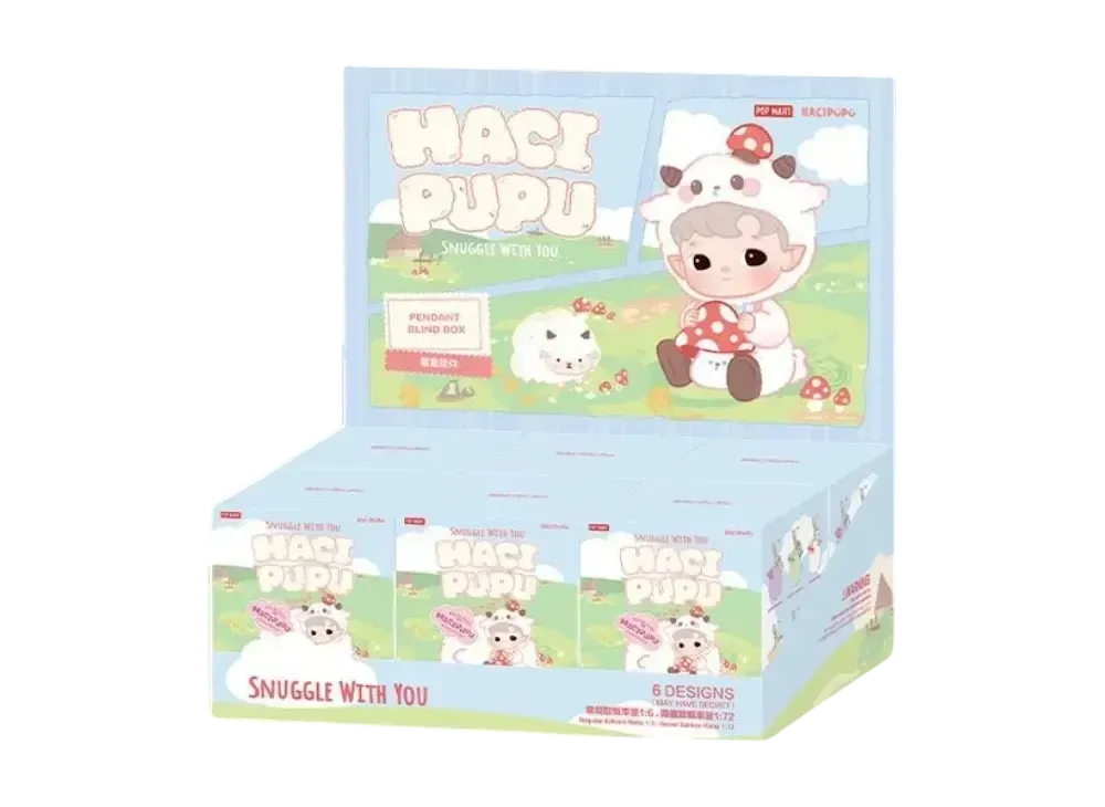 POP MART HACIPUPU Snuggle With You Series Pendant [Assortment Box]
