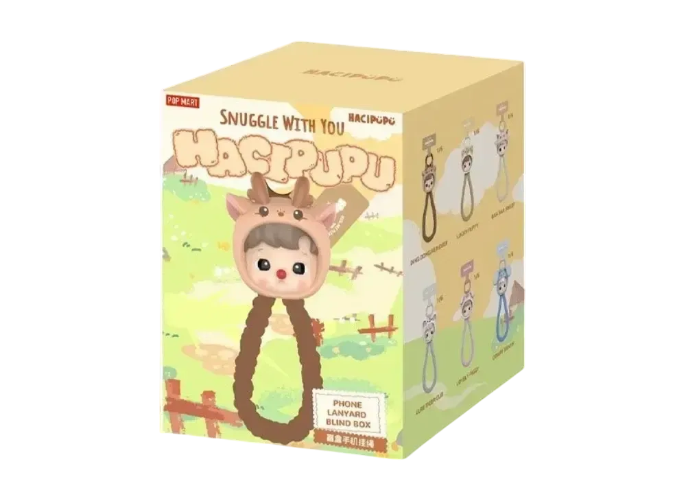 POP MART HACIPUPU Snuggle With You Series Strap [Piece]