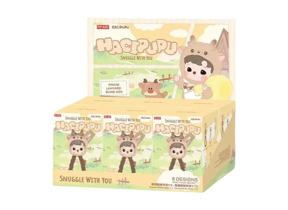 POP MART HACIPUPU Snuggle With You Series Strap [Assortment Box]