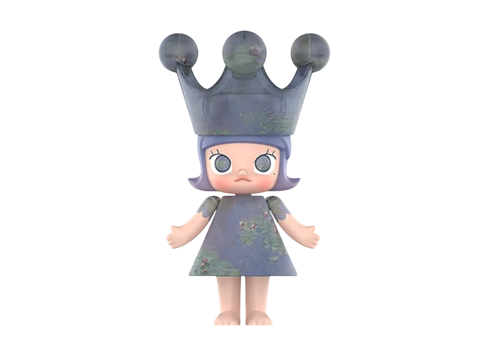 POP MART "MEGA COLLECTIONS" ROYAL MOLLY 1000% Monet-Les Nympheas