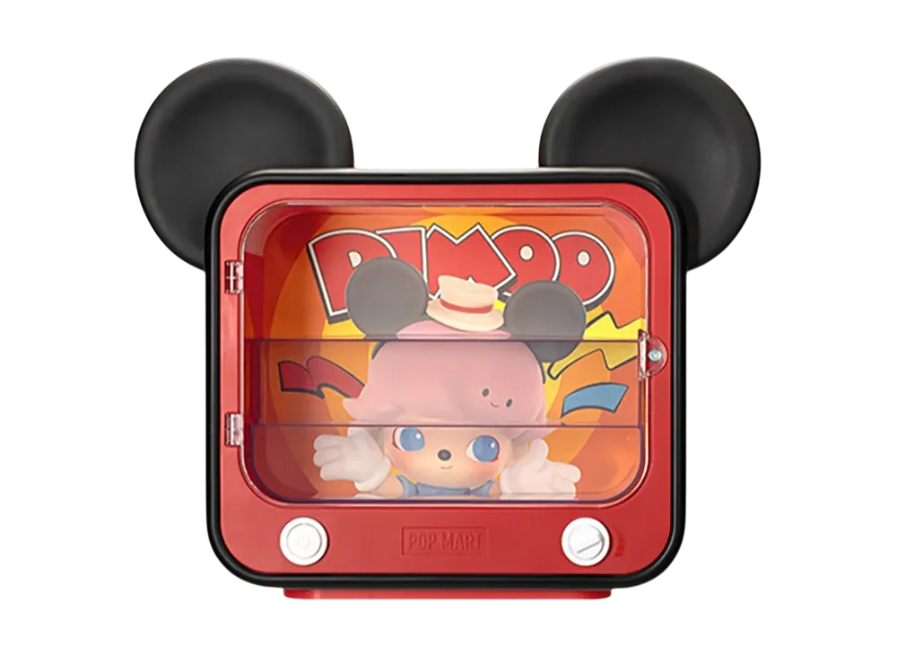 POP MART DIMOO WORLD x DISNEY TV Set Luminous Display Container