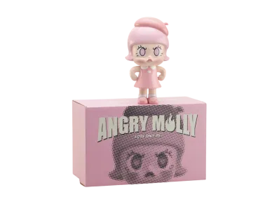 POP MART Angry MOLLY-LOVE ON FIRE Valentine's Day Limited Version