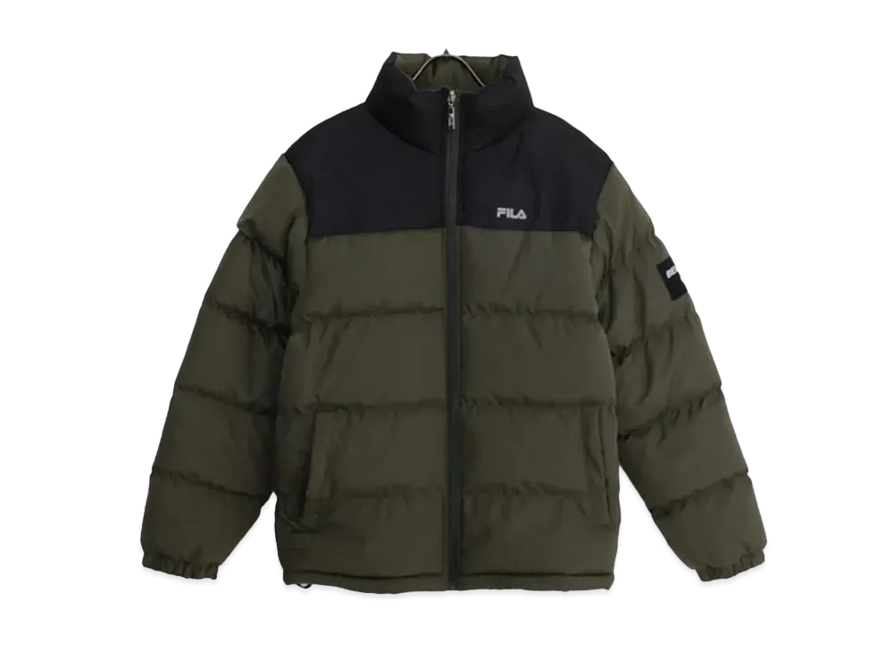 FILA Padded Stand Jacket "DarkKahaki"