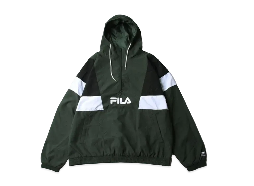FILA Nylon Switching Anorak "Green"