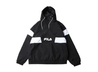 FILA Nylon Switching Anorak "Black"
