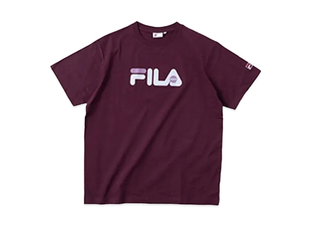 FILA x Detective Conan T-Shirt "Burgundy"