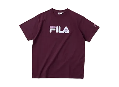 FILA x Detective Conan T-Shirt "Burgundy"