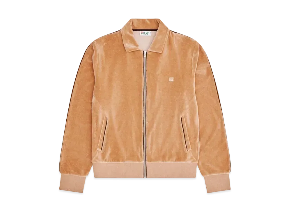 FILA+ Velour Track Top "Camel"