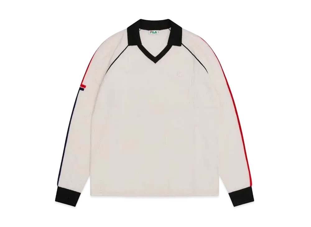 FILA+ Line Squadra Knit Top "Ivory"