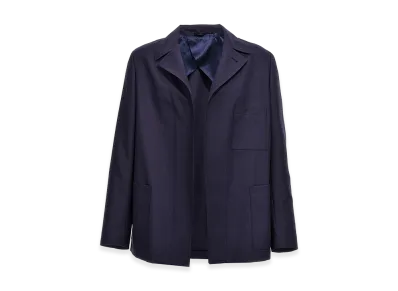 FENDI Half Belt Jacket "Dark Blue"