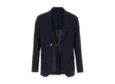 FENDI Wool Blazer "Navy Blue"