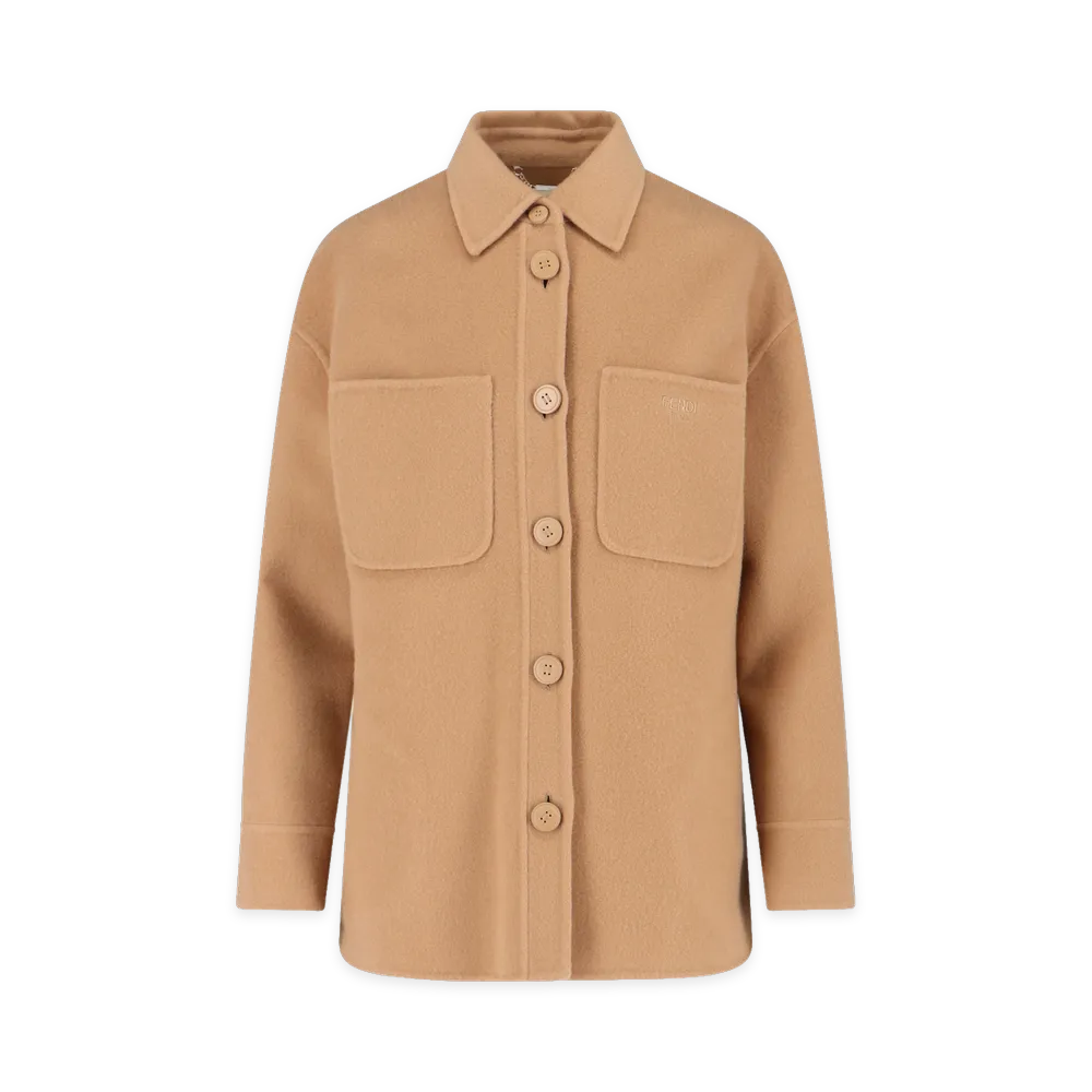 FENDI Women's Sweaters "White/Brown"