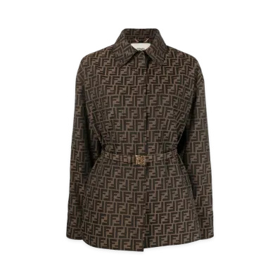 FENDI Women's Jackets "Brown"