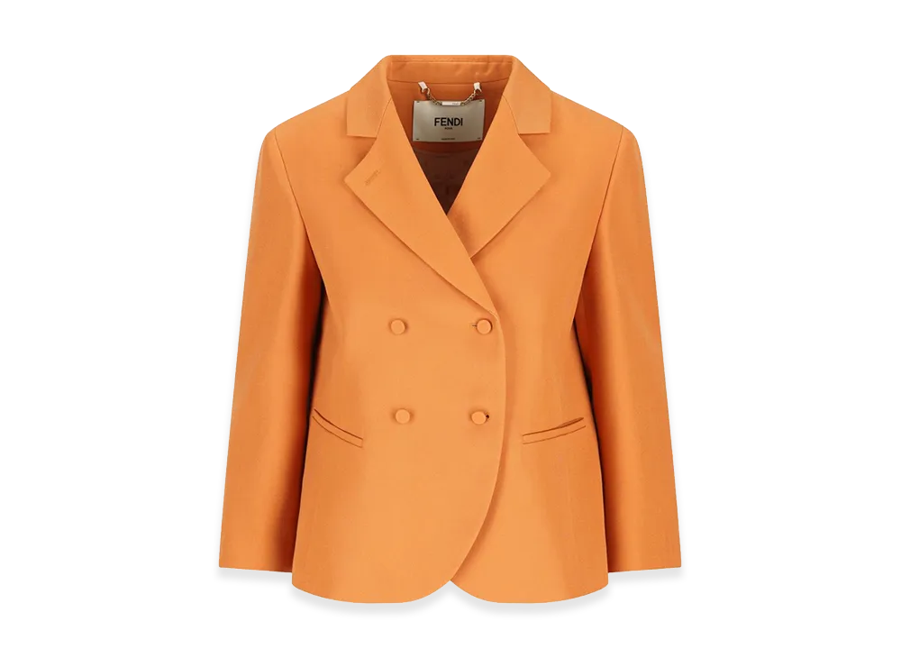 FENDI Women's Jackets "Orange"
