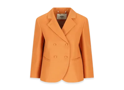 FENDI Women's Jackets "Orange"