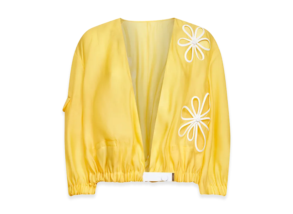 FENDI Women's Organza Jacket "Yellow"