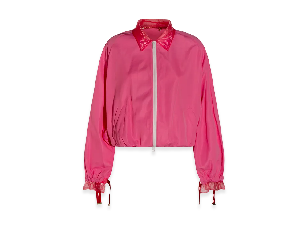 FENDI Women's Viscose Blend Jacket "Fluo Pink"