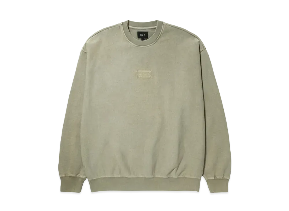 HUF Mason Crewneck Fleece "Olive"
