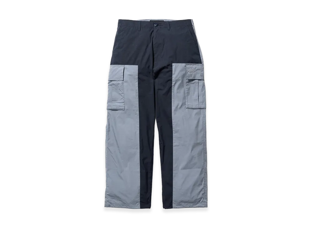 F-LAGSTUF-F 2Tone Cargo Trousers "Navy/Gray"