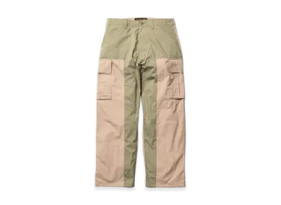F-LAGSTUF-F 2Tone Cargo Trousers "Khaki/Beige"