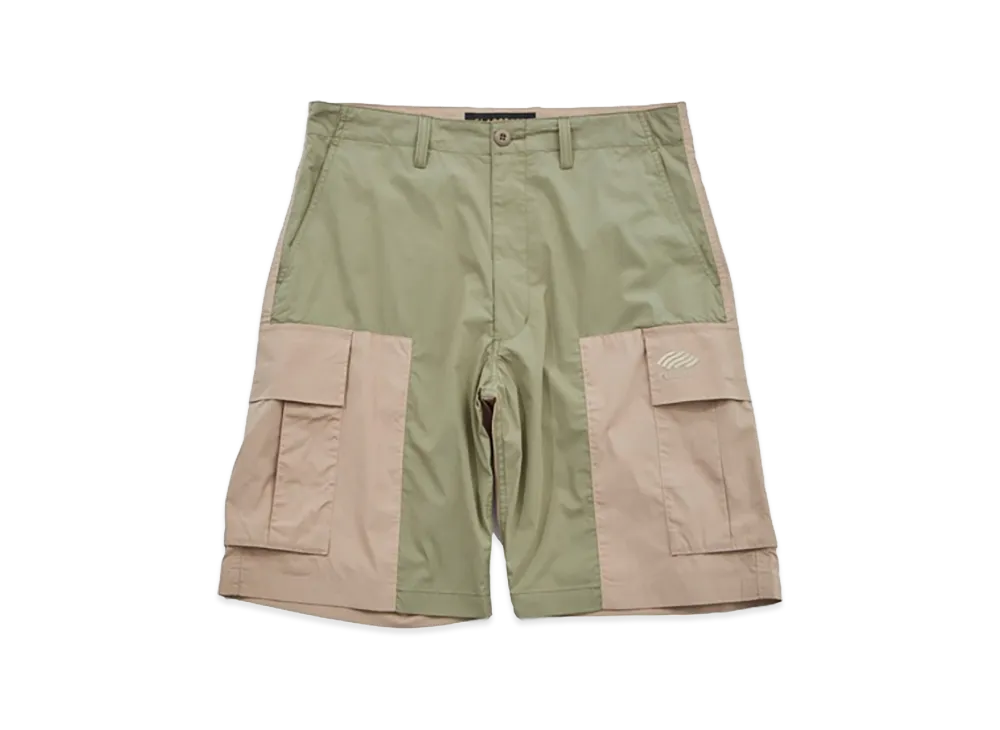 F-LAGSTUF-F 2Tone Cargo Shorts "Khaki/Beige"