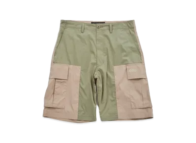 F-LAGSTUF-F 2Tone Cargo Shorts "Khaki/Beige"